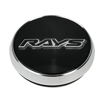 No.2 RAYS Volk Racing VR CAP MODEL-04 BK/Chrome (O-Ring)