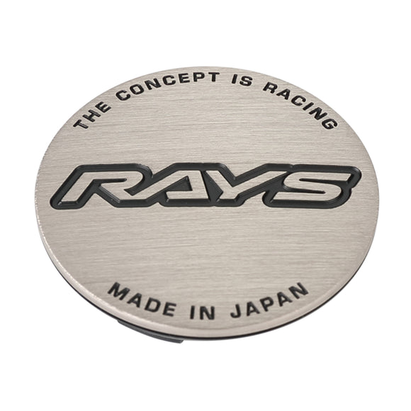 RAYS No.76 GENERAL CAP V3 SL Hairline/BK