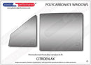 ポリカーボネート 左フロントドアウインドウ｜Citroën AX