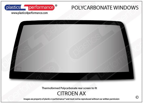 ポリカーボネート リアウインドウ｜Citroën AX