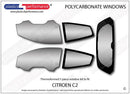 ポリカーボネート ウインドウキット｜Citroën C2