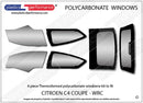 ポリカーボネート ウインドウキット｜Citroën C4 WRC
