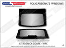 ポリカーボネート ウインドウキット｜Citroën C4 WRC