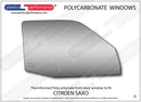 ポリカーボネート ウインドウキット｜Citroën Saxo