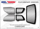 ポリカーボネート ウインドウキット｜Citroën Saxo