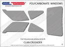 ポリカーボネート ウインドウキット｜Clan Crusader