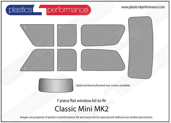 ポリカーボネート ウインドウキット｜Mini MK2 1
