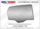 ポリカーボネート ウインドウキット｜Cupra Leon KL / TCR - 5dr Hatchback