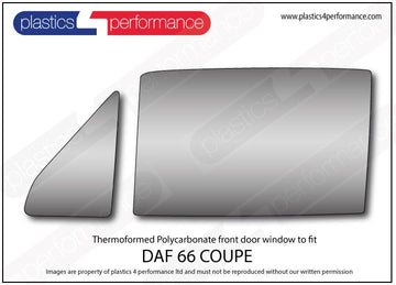 ポリカーボネート ウインドウキット｜DAF 66 Coupe