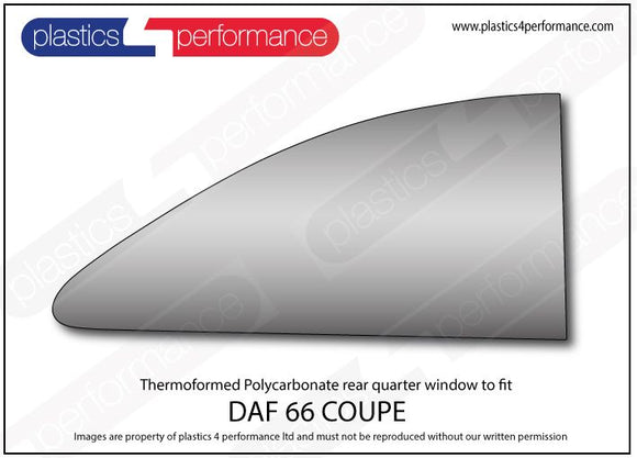 ポリカーボネート ウインドウキット｜DAF 66 Coupe