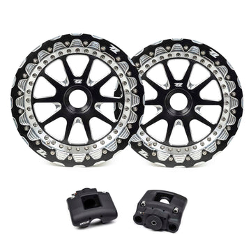 Belak V2 18/17 ドラッグパック センターロック（18×8.5・17×12 ビードロック／Iroz パーキングブレーキ付）（Huracán・R8）