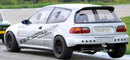 ポリカーボネート 左リアクォーターウインドウ｜ホンダ Civic EG - 3dr Hatchback