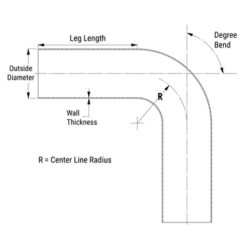 HPS アルミ エルボーパイプ 80度 / 外径51〜114mm - 0