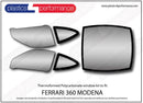 ポリカーボネート ウインドウキット｜Ferrari 360 Modena