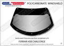 ポリカーボネート フロントウインドスクリーン｜Ferrari 458 Challenge
