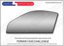 ポリカーボネート ウインドウキット｜Ferrari F430 Challenge