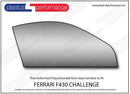ポリカーボネート ウインドウキット｜Ferrari F430 Challenge
