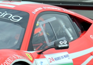 ポリカーボネート 左フロントドアウインドウ｜Ferrari 458 Challenge
