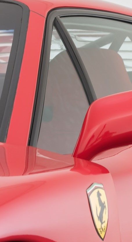 ポリカーボネート 左フロントベントウインドウ｜Ferrari F40