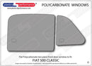 ポリカーボネート ウインドウキット｜Fiat 500 Classic