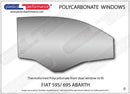 ポリカーボネート ウインドウキット｜Fiat 595/ 695 Abarth