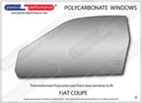 ポリカーボネート ウインドウキット｜Fiat Coupe