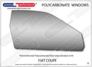 ポリカーボネート ウインドウキット｜Fiat Coupe