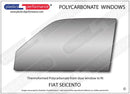 ポリカーボネート ウインドウキット｜Fiat Seicento