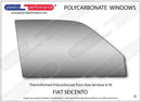 ポリカーボネート ウインドウキット｜Fiat Seicento