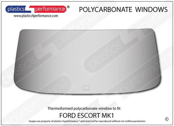 ポリカーボネート リアウインドウ｜Ford Escort Mk1（1967〜1975年） 1