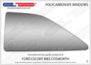 ポリカーボネート ウインドウキット｜Ford Escort MK5/ Cosworth（1990〜1997年） 5