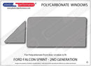 ポリカーボネート ウインドウキット｜Ford Falcon Sprint - 2nd Generation 3