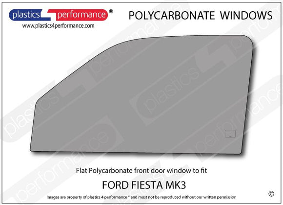 ポリカーボネート ウインドウキット｜Ford Fiesta MK3（1989〜1995年） 3