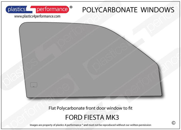 ポリカーボネート ウインドウキット｜Ford Fiesta MK3（1989〜1995年） 7