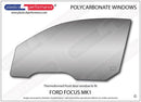 ポリカーボネート ウインドウキット｜Ford Focus MK1 - 3dr Hatchback（1998〜2004年） 3