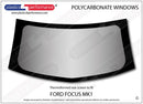 ポリカーボネート ウインドウキット｜Ford Focus MK1 - 3dr Hatchback（1998〜2004年） 5
