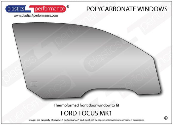 ポリカーボネート ウインドウキット｜Ford Focus MK1 - 3dr Hatchback（1998〜2004年） 7