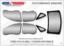 ポリカーボネート ウインドウキット｜Ford Focus Mk2 - 5dr Hatchback（2004〜2010年） 1