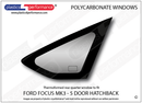 ポリカーボネート ウインドウキット｜Ford Focus MK3 - 5dr Hatchback（2010〜2014年） 8