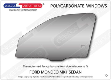 ポリカーボネート ウインドウキット｜Ford Mondeo MK1/2 - Sedan（1993〜2001年） 2