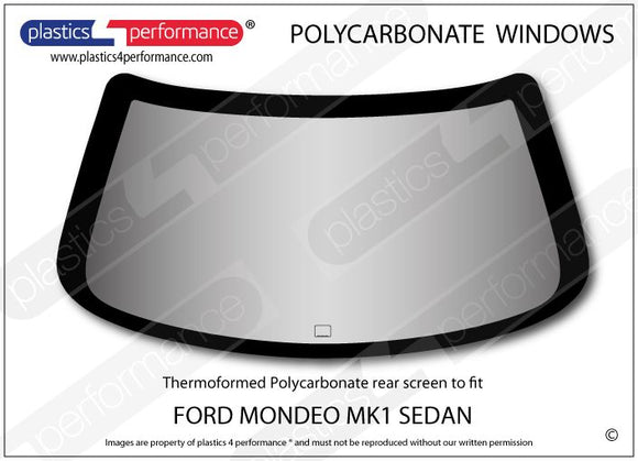 ポリカーボネート ウインドウキット｜Ford Mondeo MK1/2 - Sedan（1993〜2001年） 4