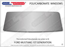 ポリカーボネート ウインドウキット｜Ford Mustang Coupe -1st Generation "Notchback" 4