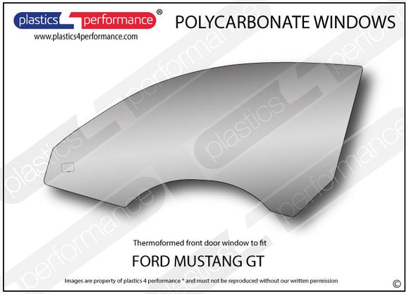ポリカーボネート ウインドウキット｜Ford Mustang 6th Generation（2015〜2023年） 3
