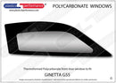 ポリカーボネート ウインドウキット｜Ginetta G55