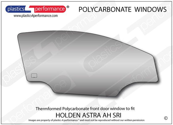 ポリカーボネート ウインドウキット｜Holden Astra AH - 3dr Hatchback