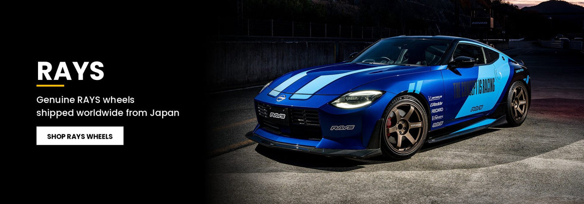 Genuine RAYS wheels - shipped worldwide from Japan