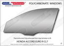 ポリカーボネート ウインドウキット｜ホンダ Accord Euro R - CL7 7th Generation