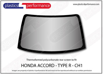 ポリカーボネート リアウインドウ｜ホンダ Accord Type R - CH1 6th Generation