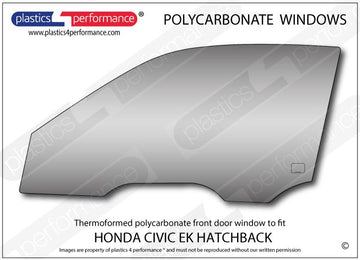 ポリカーボネート ウインドウキット｜ホンダ Civic EK - 3dr Hatchback