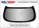 ポリカーボネート ウインドウキット｜ホンダ Civic EK - 3dr Hatchback